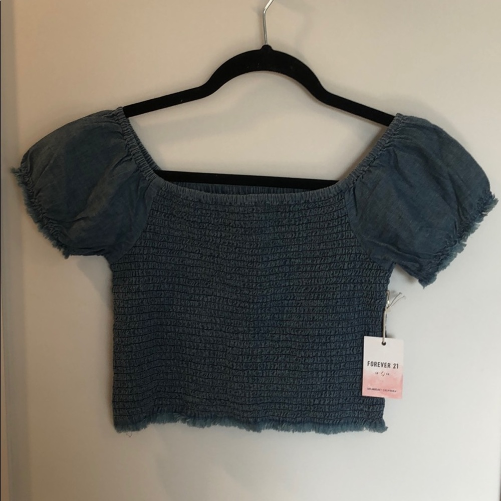 Forever 21 Ruffle crop
